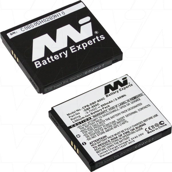 MI Battery Experts CPB-DBF-800C-BP1